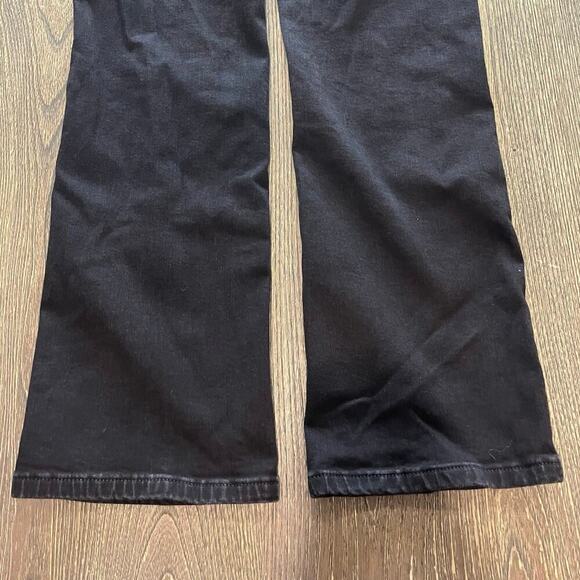 Lucky Brand Easy Rider Bootcut Jeans High Rise Denim Stretch Black Size 4/27 - Picture 10 of 12